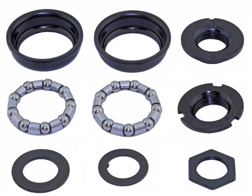 Bottom Bracket Set 1 Piece Crank 5/16 x 9  24TPI Black
