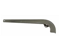 20" Lowrider Chain Guard with Line and Mounts in Satin Black
