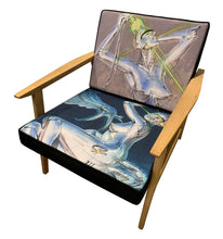 Load image into Gallery viewer, SYNC - Karimoku Hajime Sorayama Hizikake Armchair

