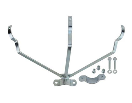 20" Hollow Hub Trike Rear Fender Braces Chrome