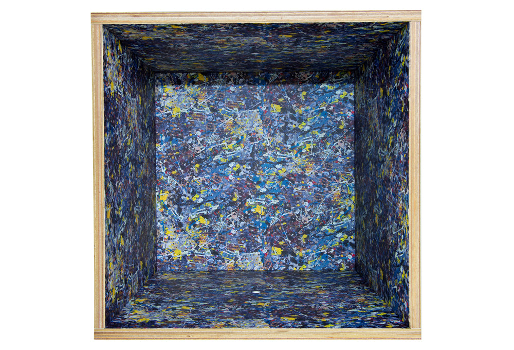 SYNC - Jackson Pollock Square Shelf