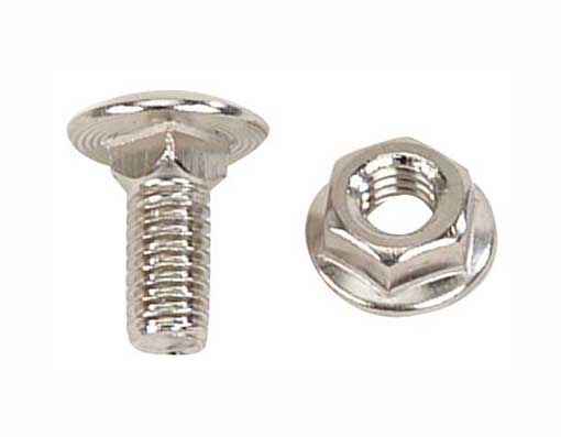 Spring Fork Top Bolt/Nut Chrome