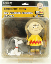 Load image into Gallery viewer, Medicom Toy UDF Peanuts Series 12 - 50s Charlie Brown and Snoopy

