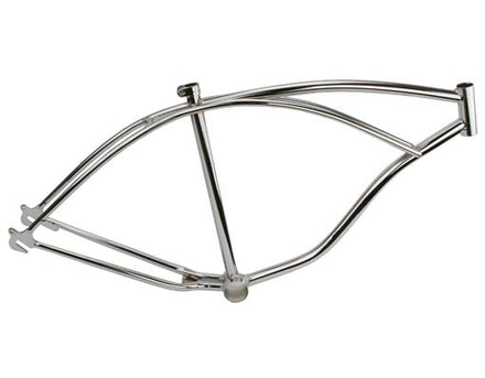 26" Bicycle Frame in Chrome