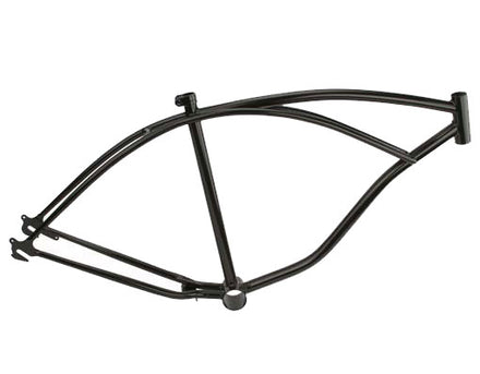 26" Bicycle Frame in Gloss Black