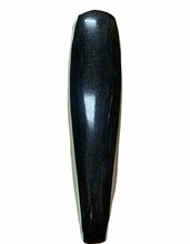 Load image into Gallery viewer, 20&quot; Banana Saddle Seat Vinyl Sparkle Black with Sparkle White Sides
