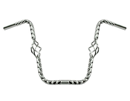 Cage Twisted Handlebar 16" Chrome