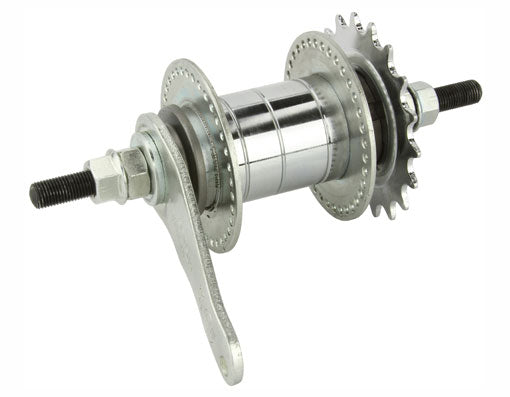 Coaster Hub 72H 80G Chrome for Rear Wheel
