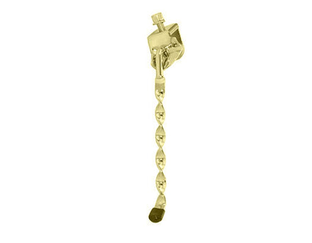 Flat Twisted KickStand Centre 7 1/2" Gold