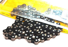 Load image into Gallery viewer, Yaban Bicycle Chain Single Speed 1/2&quot; x 1/8&quot; x 112L Black Silver
