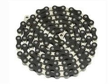 Load image into Gallery viewer, Yaban Bicycle Chain Single Speed 1/2&quot; x 1/8&quot; x 112L Black Silver
