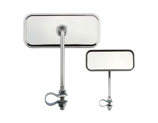 Rectangle Mirror All Chrome