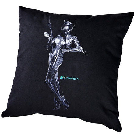 SYNC - Hajime Sorayama "Command" Square Cushion