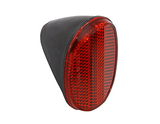 Oval Red Rear Reflector