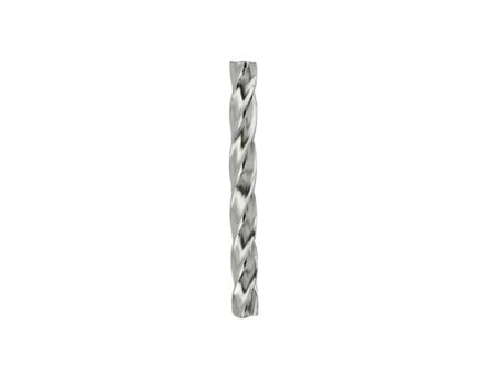 Steel Twisted Seat Post Pilar 22.2mm x 206mm Chrome