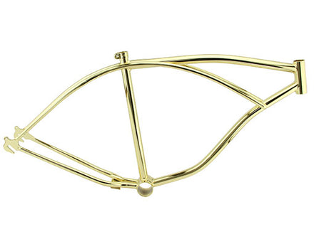 26" Bicycle Frame in Gold
