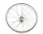 20" 36 Spoke Cross Lace Rear Coaster Wheel Chrome
