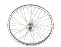 20" 36 Spoke Cross Lace Rear Coaster Wheel Chrome