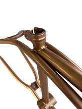 Load image into Gallery viewer, 20&quot; Bicycle Frame in True Gold Metallic Gloss
