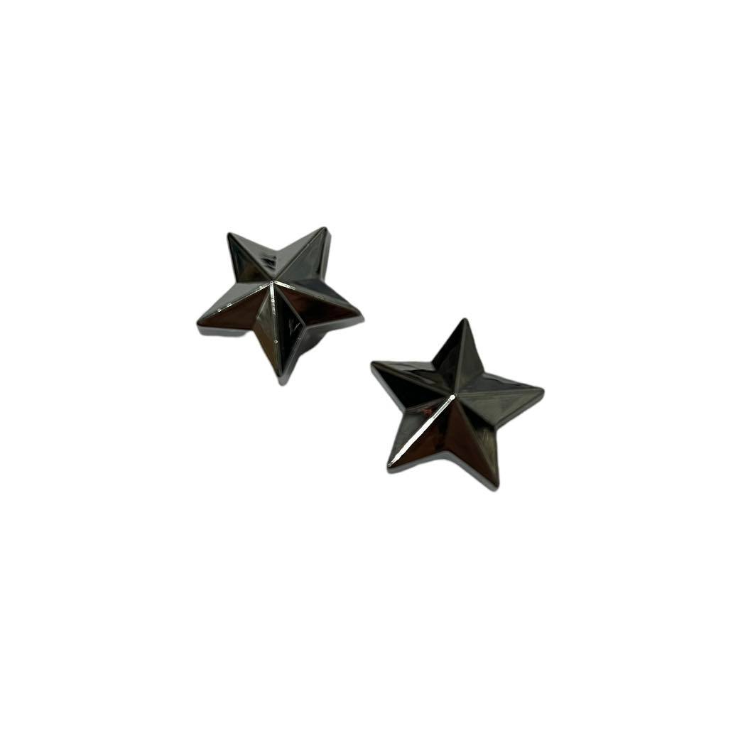 Chrome Star Valve Caps