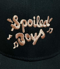 Load image into Gallery viewer, Saint Side - Spoiled Boys Cap Black
