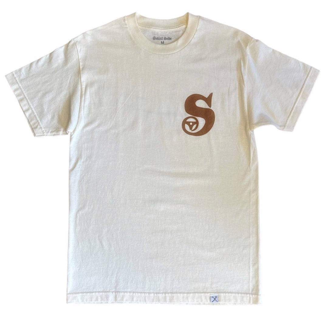 Saint Side - Drivers Tshirt Cream