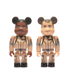 Load image into Gallery viewer, BE@RBRICK 100% Set Ghostbusters Peter Venkman &amp; Winston Zeddemor
