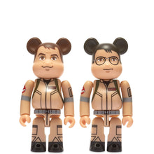 Load image into Gallery viewer, BE@RBRICK 100% Set Ghostbusters Raymond Stantz &amp; Egon Spengler
