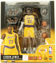 Load image into Gallery viewer, Medicom Toy MAFEX 127 Lebron James Figure Los Angeles Lakers
