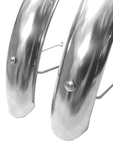 Load image into Gallery viewer, 20&quot; Classic Vintage Stainless Steel Fenders
