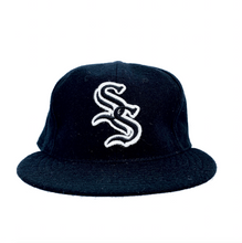 Load image into Gallery viewer, Saint Side - Black Vintage Ballcap by Ebbets Field
