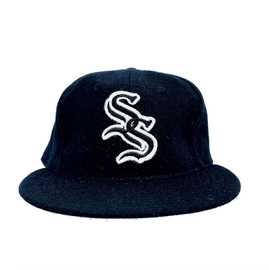 Saint Side - Black Vintage Ballcap by Ebbets Field