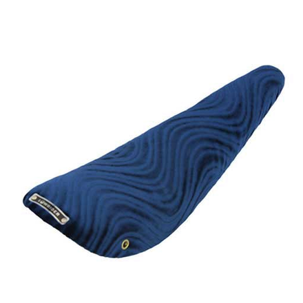 20" Banana Saddle Seat Velour Blue