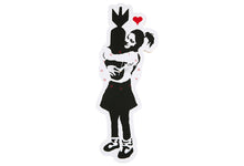 Load image into Gallery viewer, Wall Clock &quot;Bomb Hugger&quot; Brandalism
