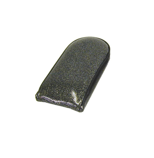 Sissy Bar Back Cushion Vinyl Glitter Black