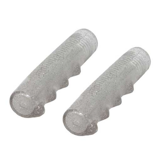 Handlebar Grips Sparkle Clear