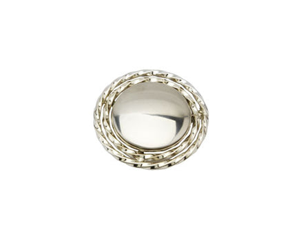 Double Twisted Bolt Cover Chrome