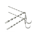 20" Lowrider Flat Twist Continental Kit Chrome