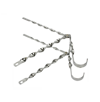 20" Lowrider Flat Twist Continental Kit Chrome