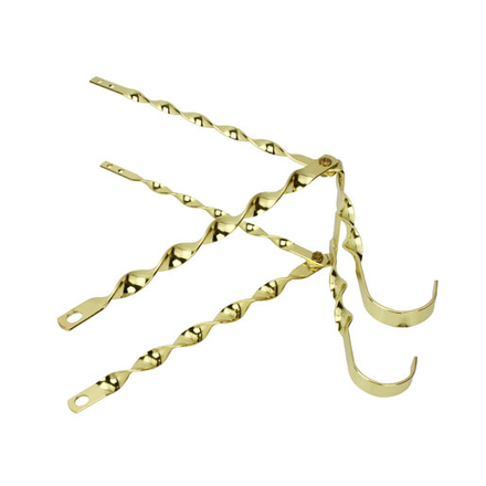 20" Lowrider Flat Twist Continental Kit Gold