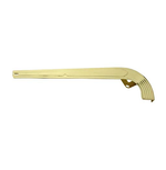 20" Lowrider Chain Guard with Line and Mounts in Gold