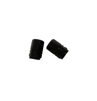 Hex Valve Caps Black