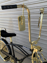 Load image into Gallery viewer, 20&quot; Lowrider Bicycle Gloss Black With Gold

