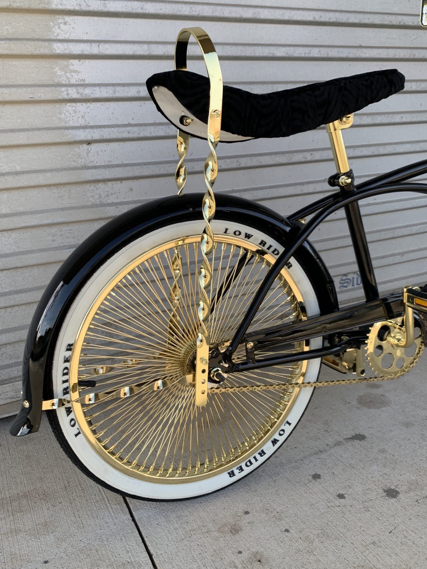 Lowrider Bikes Gold