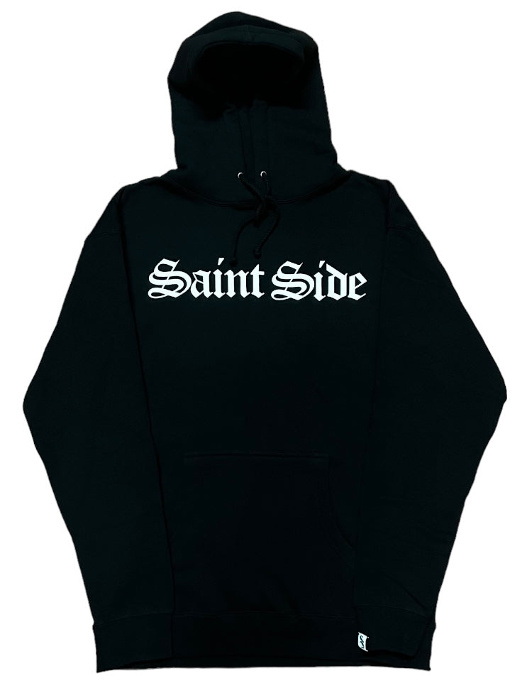 Saint Side - Old English Hoodie Black