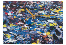 Load image into Gallery viewer, SYNC - WALL CLOCK &quot;Jackson Pollock Studio&quot; made by KARIMOKU
