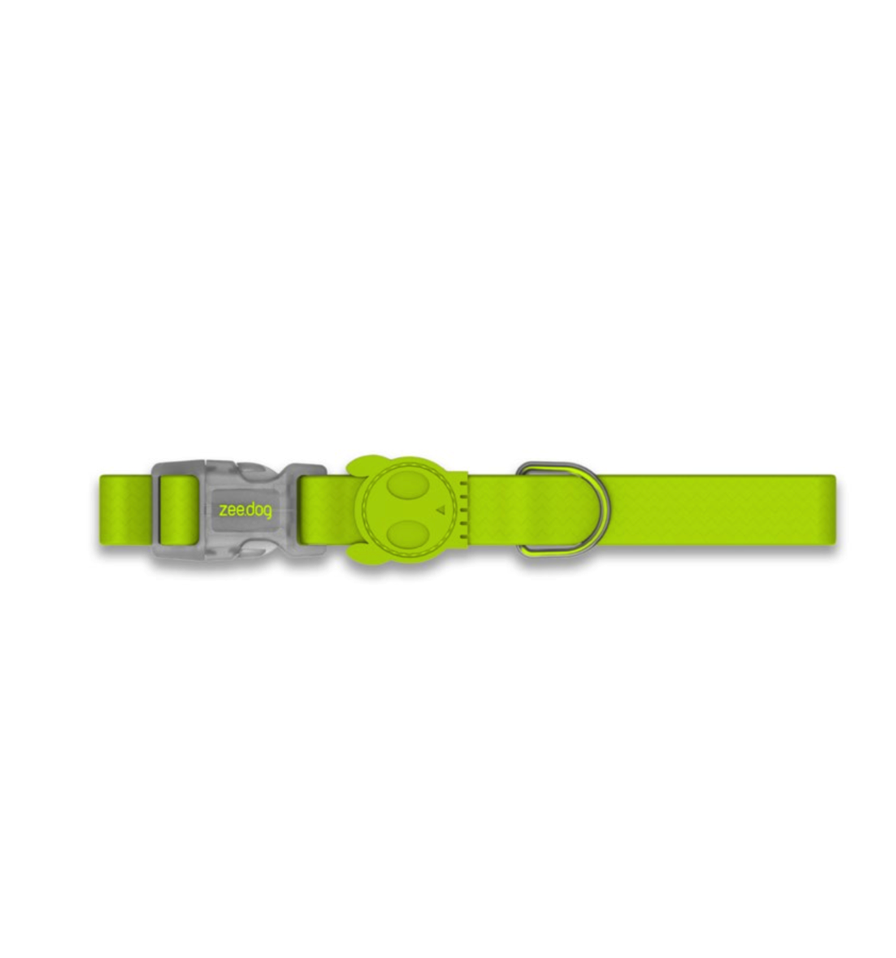 Zee.Dog - Neopro Waterproof Collar Fluro Green