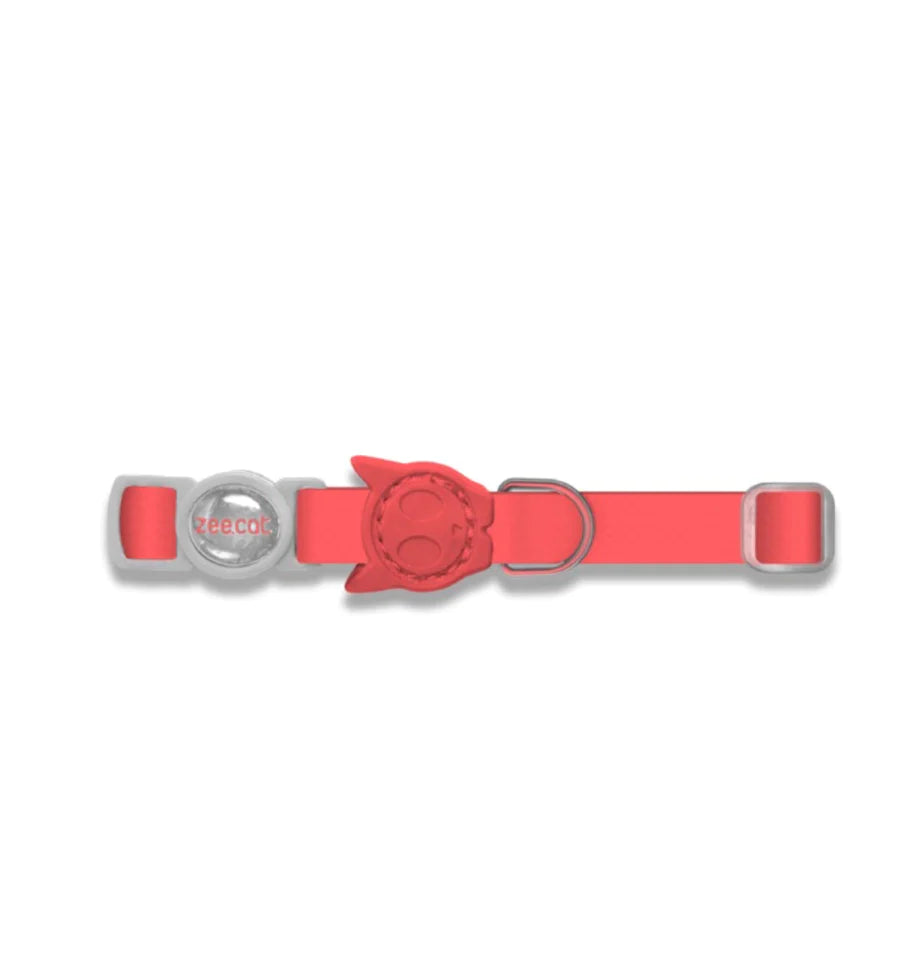 Zee.Dog - Neopro Waterproof Coral Pink Cat Collar