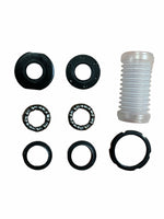 Waterproof Bottom Bracket Set for 3 Piece Crank Black