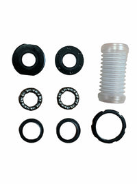 Waterproof Bottom Bracket Set for 3 Piece Crank Black
